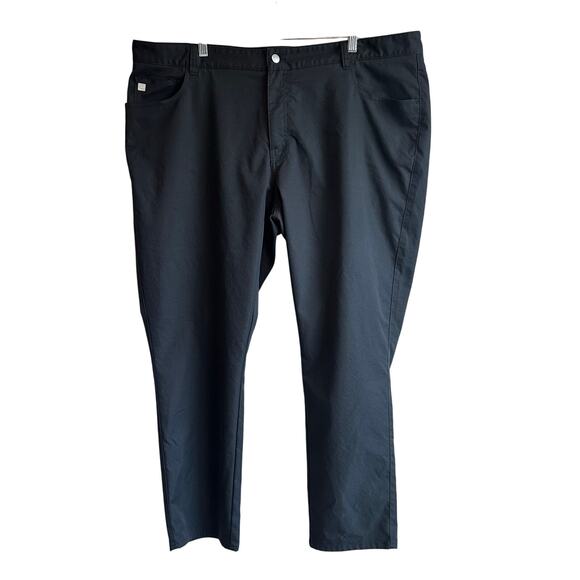 Peter Millar eb66 Performance Five-Pocket  Pant Black 44x33 - Picture 1 of 9